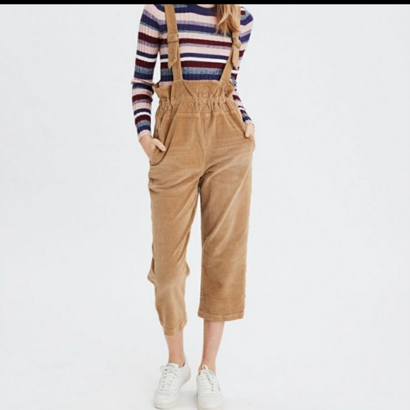 American Eagle Outfitters Denim - American Eagle Corduroy overalls